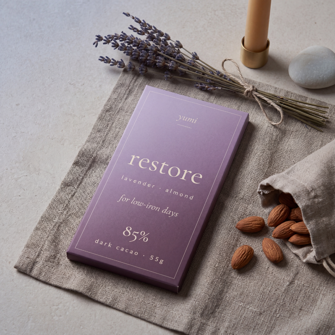 yumi restore — lavender & almond