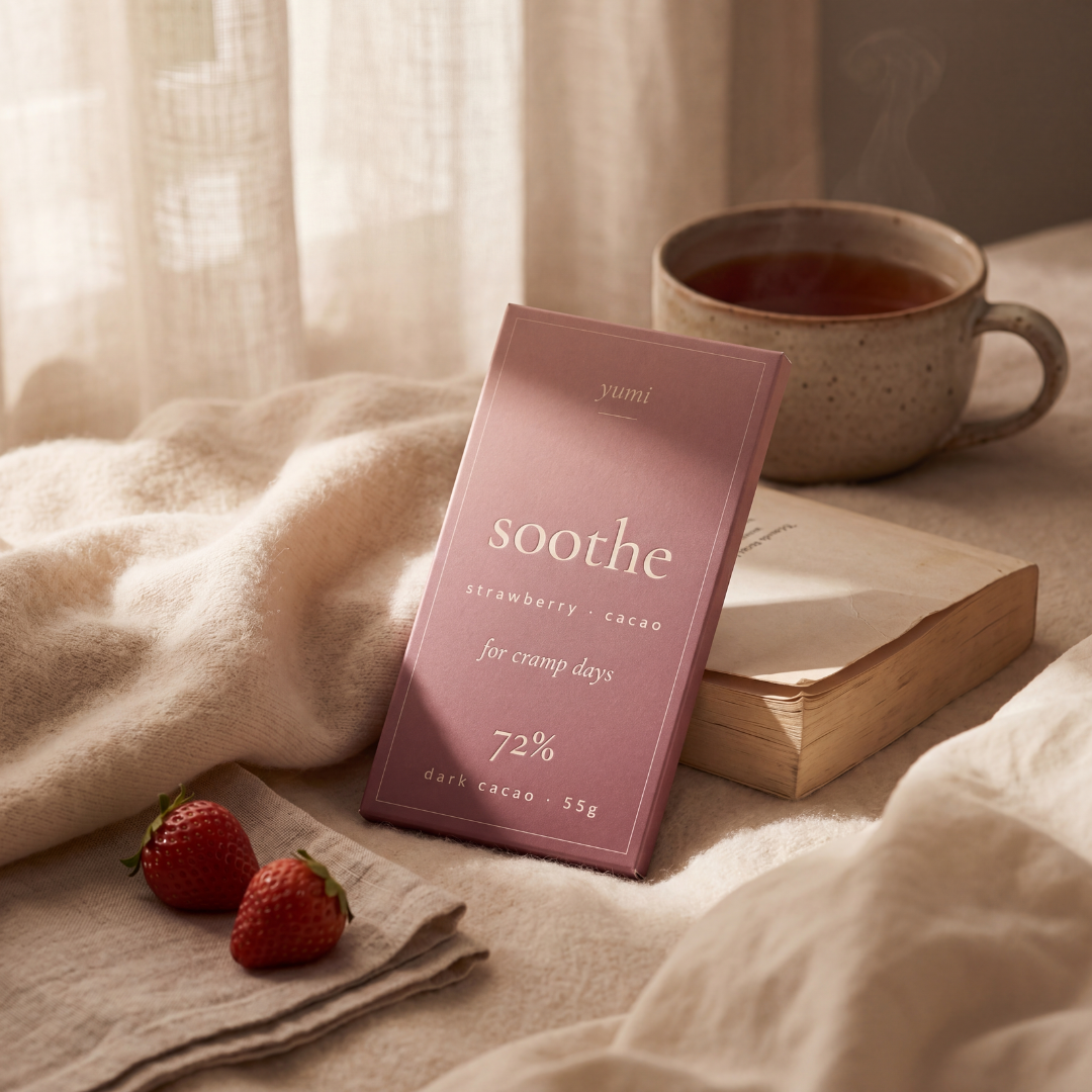 yumi soothe — strawberry & cacao